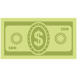 Hundred Dollar Note  Icon