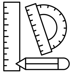 Architekturwerkzeug  Symbol