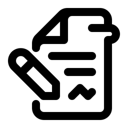 Vertragsakte  Symbol