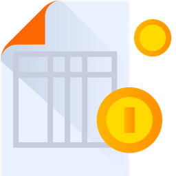 Finance Document  Icon