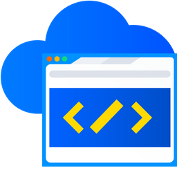 Cloud Coding  Icon