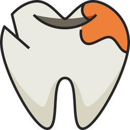 Broken Tooth  Icon