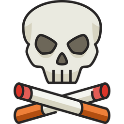 Cigarettes Skull  Icon