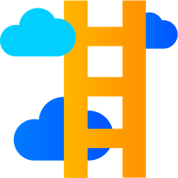 Cloud Ladder  Icon