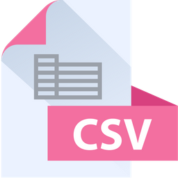 Csv File  Icon