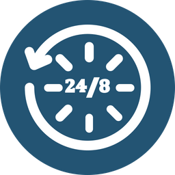 24 7 Service  Icon