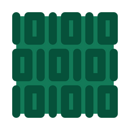 Crypto Binary  Icon