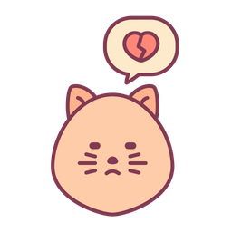 Broken Cat  Icon