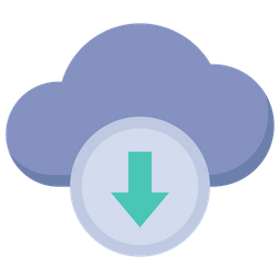 Cloud Download  Icon