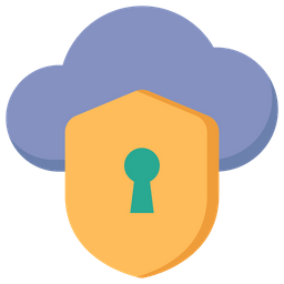 Cloud Security  Icon