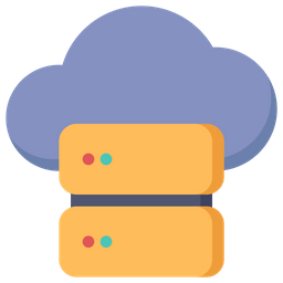 Cloud Server  Icon