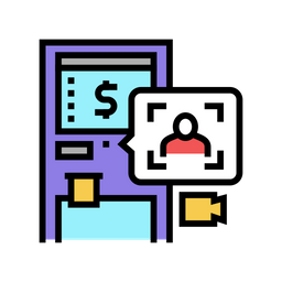 Atm Face Scanner  Icon