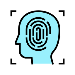 Biometric Scan  Icon