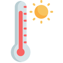 Heiße Temperatur  Symbol