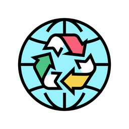 Global Recycle  Icon