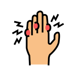 Fingers Pain  Icon