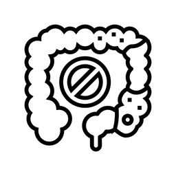 Magen-Darm-Problem  Symbol