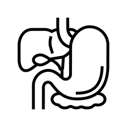 Magen-Darmtrakt  Symbol