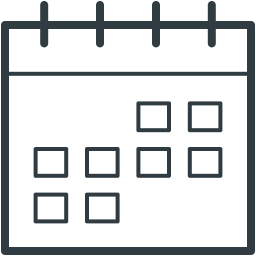 Calendrier  Icône