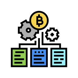 Bitcoin Management  Icon