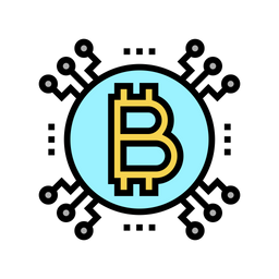 Cryptocurrency Network  Icon