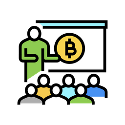 Bitcoin Presentation  Icon