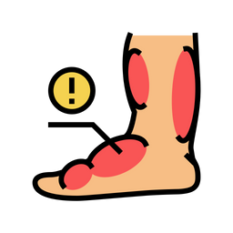 Leg Edema  Icon