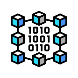 Binary Network  Icon