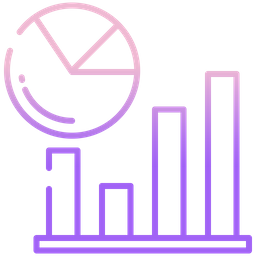 Gráfico de análise  Ícone