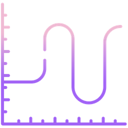 Gráfico de crescimento  Ícone