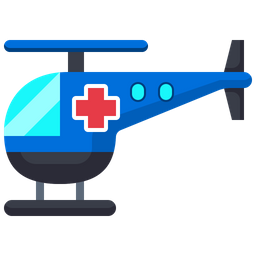 Emergency Helicopter  Icon