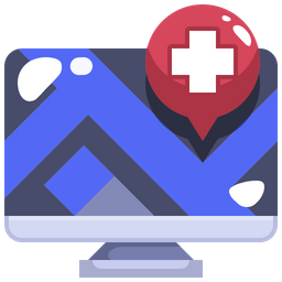 Hospital Location  Icon