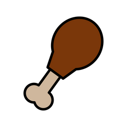 Chicken Leg  Icon