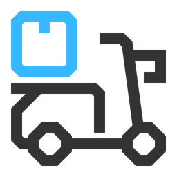 Delivery Bike  Icon