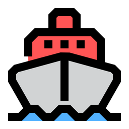 Frachtschiff  Symbol