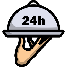 24 Hour Service  Icon