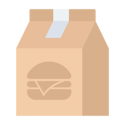 Burger Bag  Icon