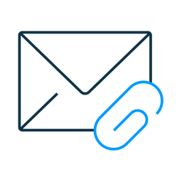 Attach Mail  Icon