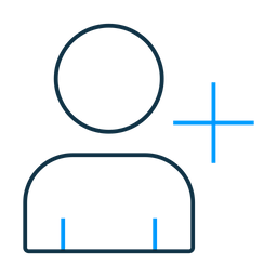 사용자 추가  아이콘