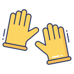 Guantes de la mano  Icono