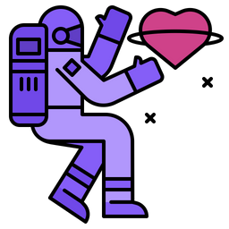 Amor de astronauta  Ícone