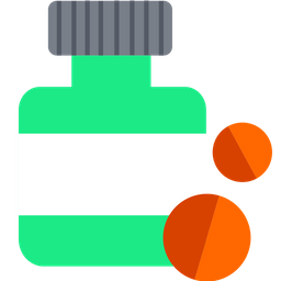 Drug Bottle  Icon