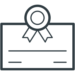 Certificate  Icon