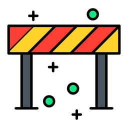 Road Barrier  Icon