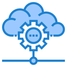 Cloud Setting  Icon