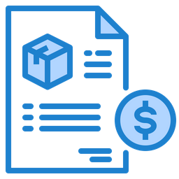 Delivery Invoice  Icon