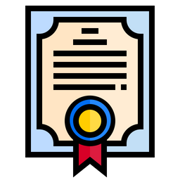 Certificate  Icon