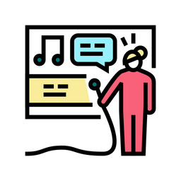 Karaoke  Symbol