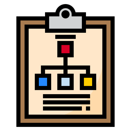 Flow Chart  Icon