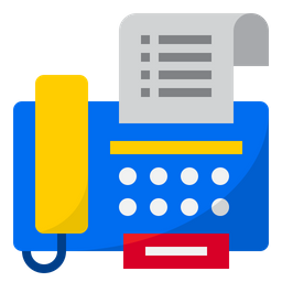 Fax Machine  Icon